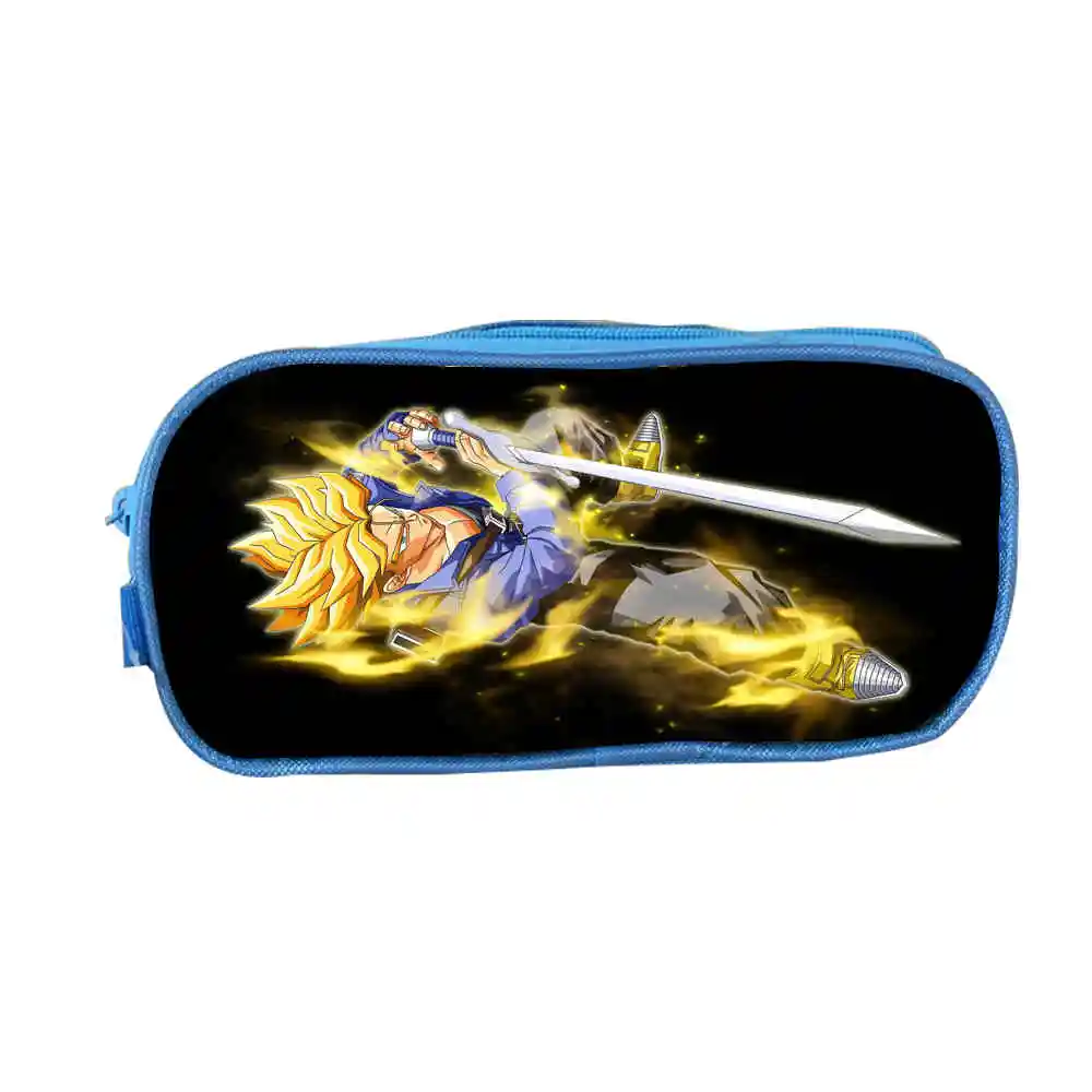 Dragon Ball Супер Saiyan Goku Galaxy косметические Чехлы для девочек и мальчиков сумки