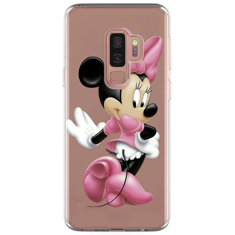 Для Samsung Galaxy S9 S9Plus S8 Plus S7 edge Note 8 A3 A5 2017 TPU цветной мягкий чехол с изображением Микки