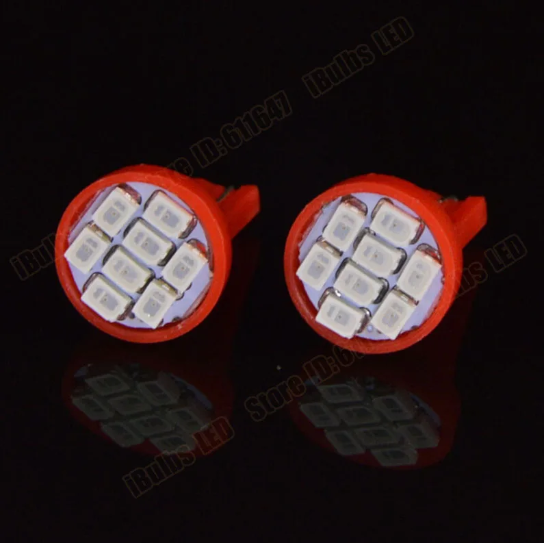 500 шт. супер яркий T10 3020 W5W 1206 8 Smd СВЕТОДИОДНЫЙ Набор светодиоидных ламп в автомобиль 8 светодиодный 8SMD лампы Лампа 194 168 DC12V