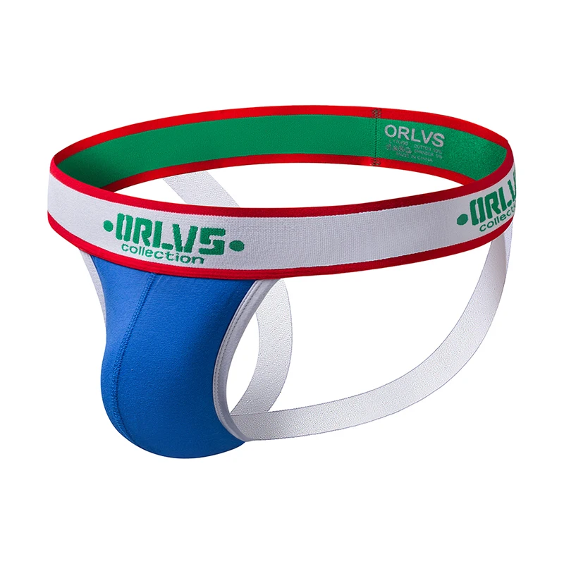 

ORLVS Men Jockstrap Mesh String Homme Thongs Camouflage Mens Underwear Sissy Panties T-Back Cotto OR170