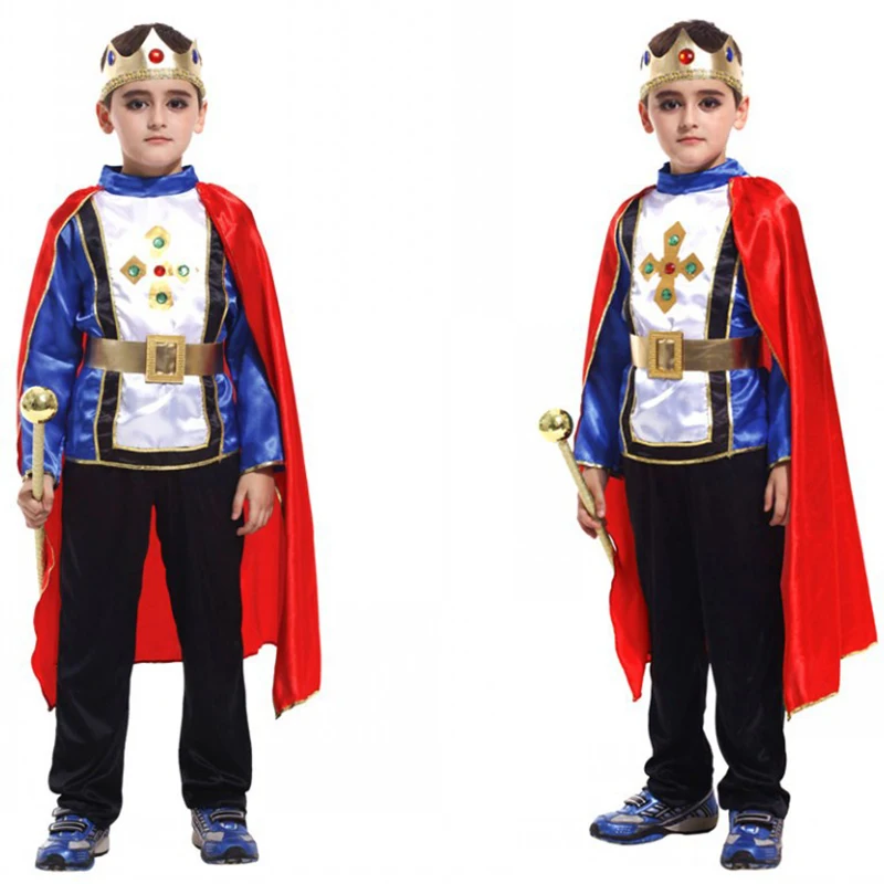 Новинка 2018 Мальчик Дети принца для костюмированной вечеринки Нарядное платье