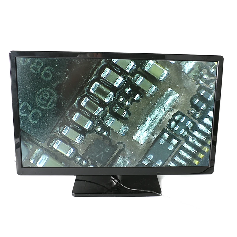 Simul фокальный Тринокулярный Стерео микроскоп 3.5X 7X 90X+ 13MP 720P HDMI VGA видеокамера ЖК-дисплей для ремонта пайки телефона