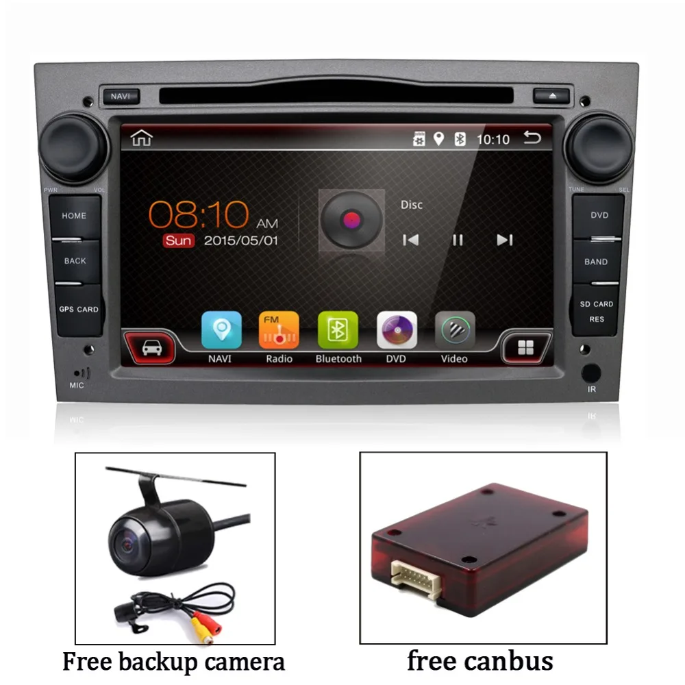 Камера и CANBUS + Android 7 1 2Din автомобиля DVD Авторадио gps-навигация для Opel Zafira B Astra H Corsa