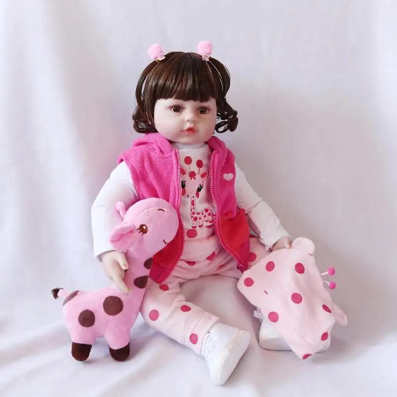 60cm soft silicone vinyl reborn - doll hot toys for girls stuffed animals kids children juguetes brinquedos | Игрушки и хобби