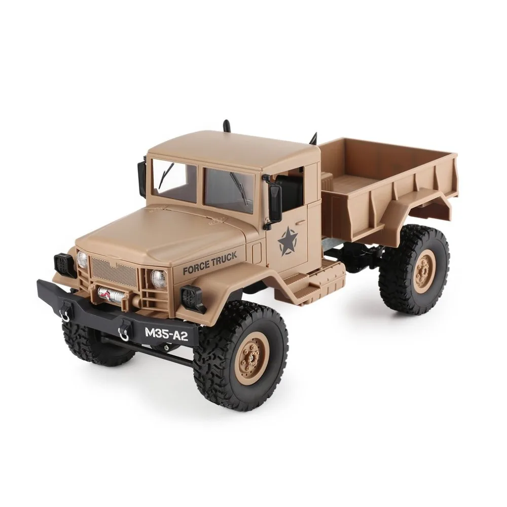 OCDAY FY001A 2 4 ГГц 1/16 4WD внедорожный Радиоуправляемый Военный грузовик альпинист