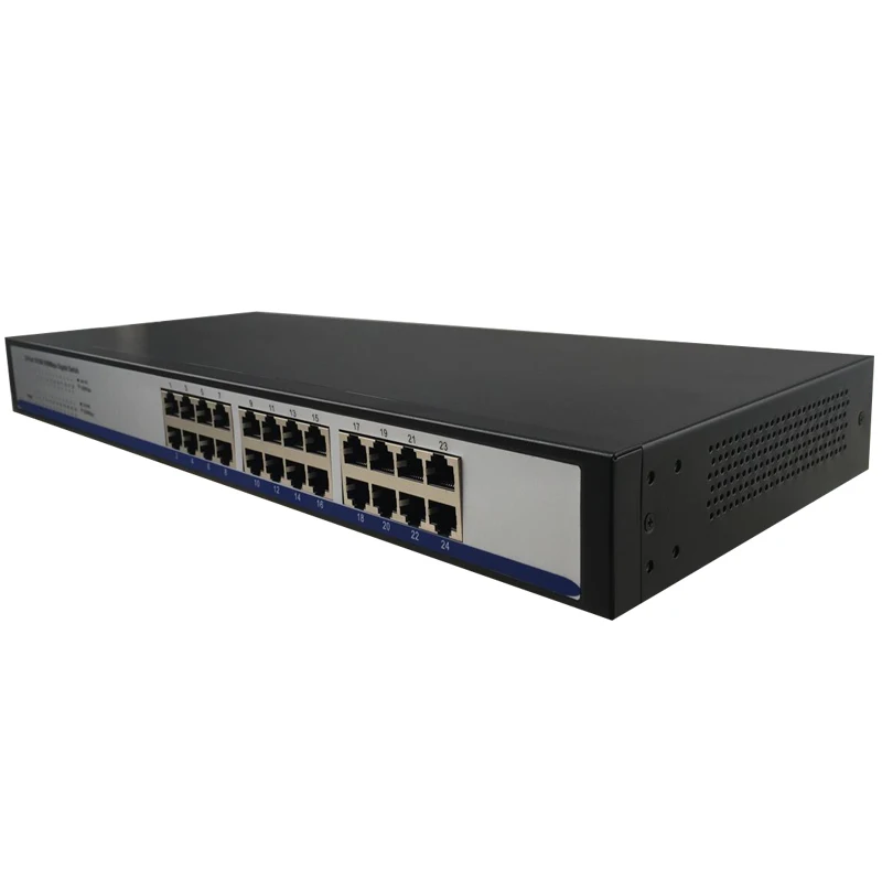 Наличии полный дуплекс и полудуплекс 24 Порты разъёмы Gigabit Ethernet 10/100/1000 Мбит
