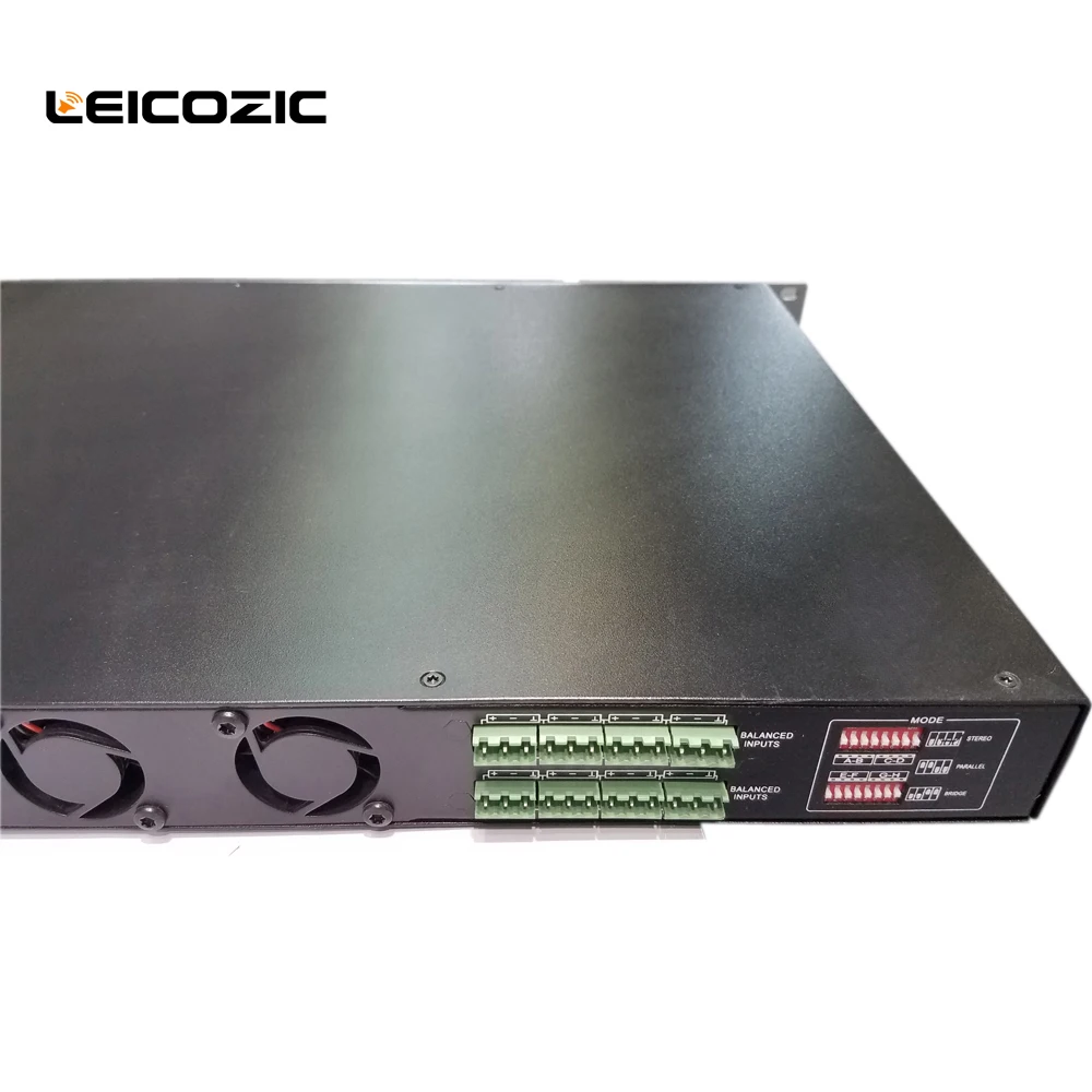 Leicozic DX8150 8-канальный усилитель класса d профессиональные звуковые усилители 8x250 Вт RMS 4ohm усилитель профессиональный усилитель мощности сценический