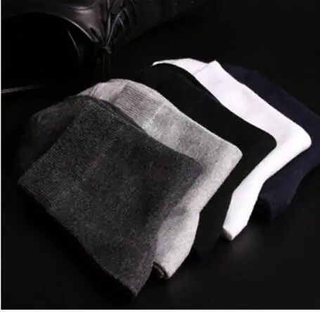 Носки мужские повседневные однотонные 10 шт. =(5 пар) 2019|mens long socks|cotton socksquality socks |