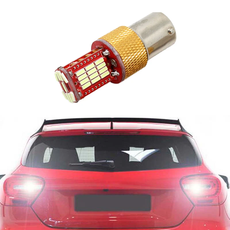 1x P21W LED 1156 BA15S светодиодные лампы Автомобильные фары Задний тормоз свет для Mercedes