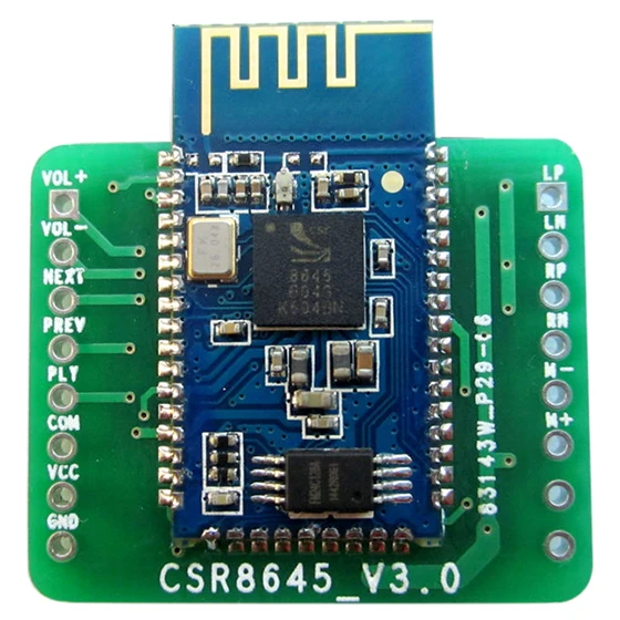 Bluetooth Мощность Усилители домашние модуль 4.0 аудио приемник CSR8645 aptX двойной 5 Вт