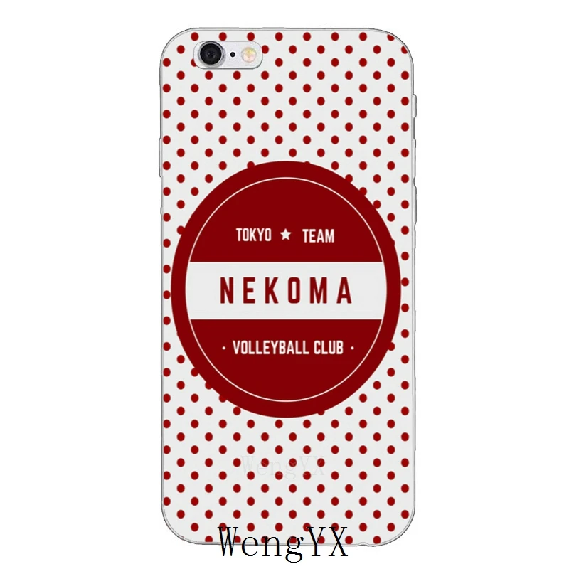 Волейбольный Аниме HAIKYUU NEKOMA Джерси тонкий мягкий чехол для телефона для Xiaomi mi 6 A1 5 5S 5x mi x max 2 Red mi Note 3 4 5 5A pro plus - Цвет: jerseyA03