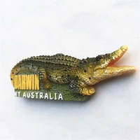 lychee australia crocodile fridge magnets animal design refrigerator magnetic sticker home decoration travel souvenirs