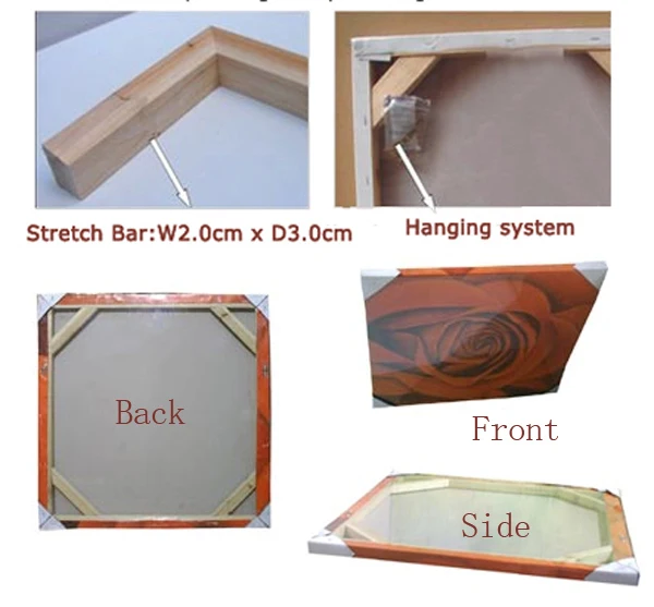 Деревянная рама холст деревянные носилки бар 3 0 см глубокая Внутренняя Рамка для