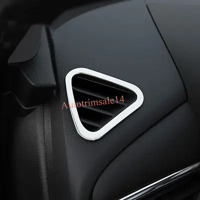 

2PCS ABS Matt Inner Front Upper Air Vent Cover Trim for Chevrolet Equinox 2018