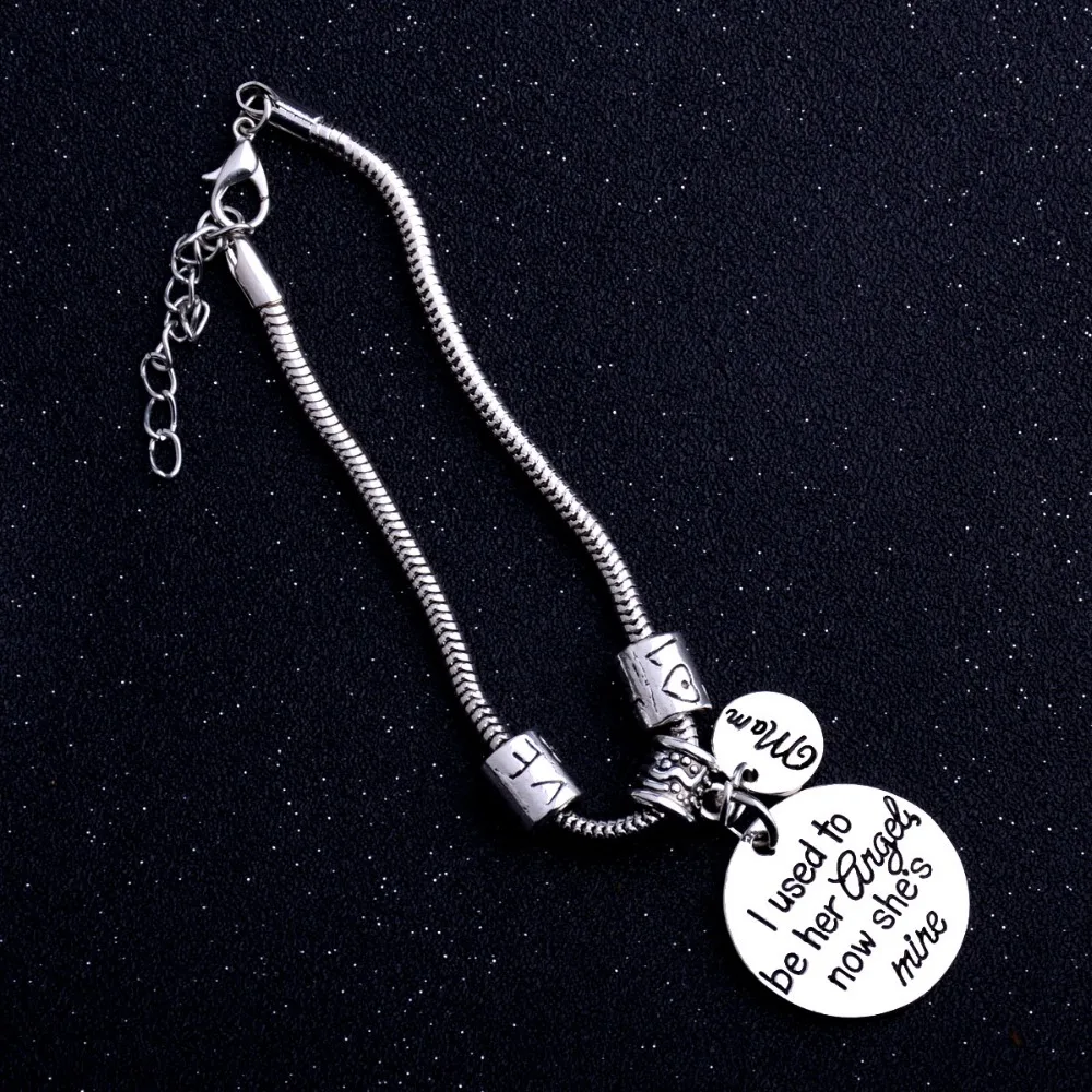 Мама браслет подарок на день матери я был ее ангелом теперь она моя любовь бусы