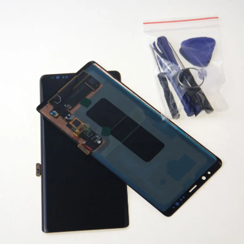 Для SAMSUNG Galaxy NOTE8 lcd N9500 N950 N950F N900D lcd сменный сенсорный экран с тенью NOTE8 N950 lcd запасные части
