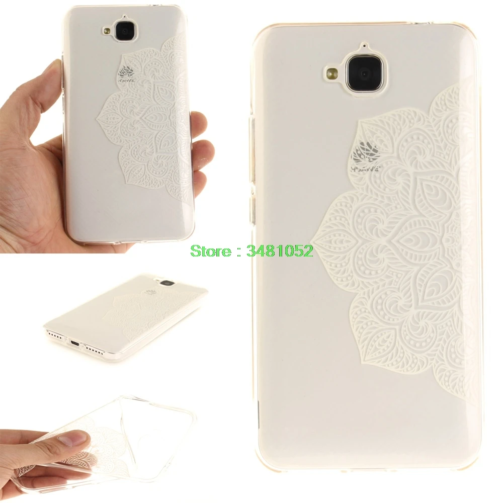 Установлены ТПУ чехол для Huawei y6ii Compact Льо L21 L02 Мягкий силиконовый телефона Y6 II lyo-l21