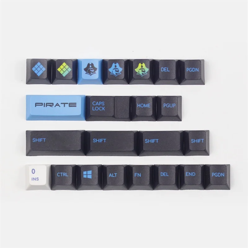 KBDfans Новое поступление pbt keycay dye subbed keycaps профиль chrrey полный набор diy механический keyboar