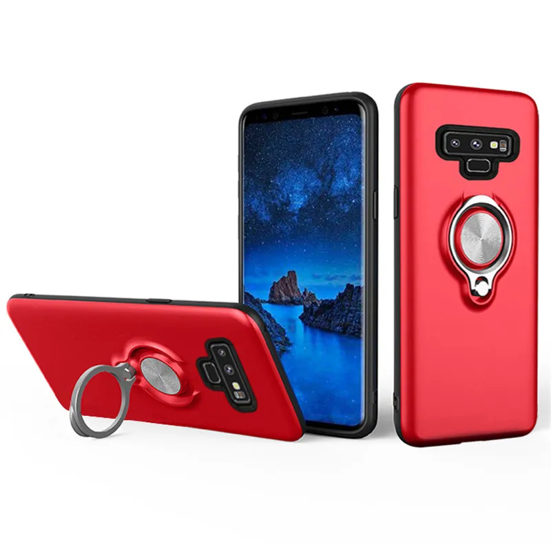 For Samsung s7edge G530 J2 J3 J5 J7 Prime J510 J710 Plus A5 A7 2018 J2PRO TPU Magnetic Car 360 Degree Ring Bracket Hard Case | Мобильные
