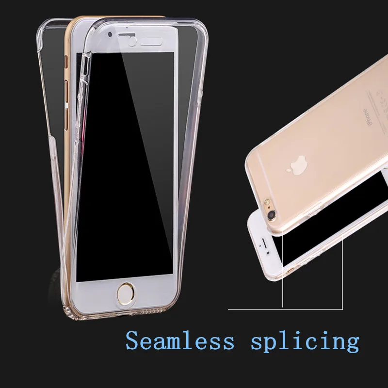 Nephy Phone Case For iPhone X 10 5 6 s 5s SE 6s 7 8 Plus Silicone Soft 360 Full Cover 6Plus 6sPlus 7Plus 8Plus Casing |