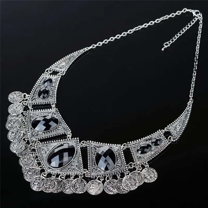 Модное черное винтажное ожерелье чокер IMIXLOT для танца живота|jewelry choker necklace|fashion