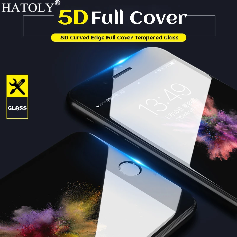Закаленное стекло HATOLY 5D для Xiaomi Redmi 3s защитная пленка экрана 3 Pro с полным