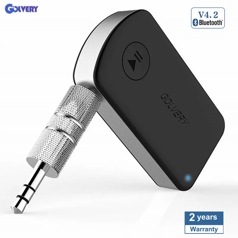 Bluetooth V4.2 аудио приемник для автомобиля стерео беспроводной 3 5 мм RCA Aux адаптер Hi Fi