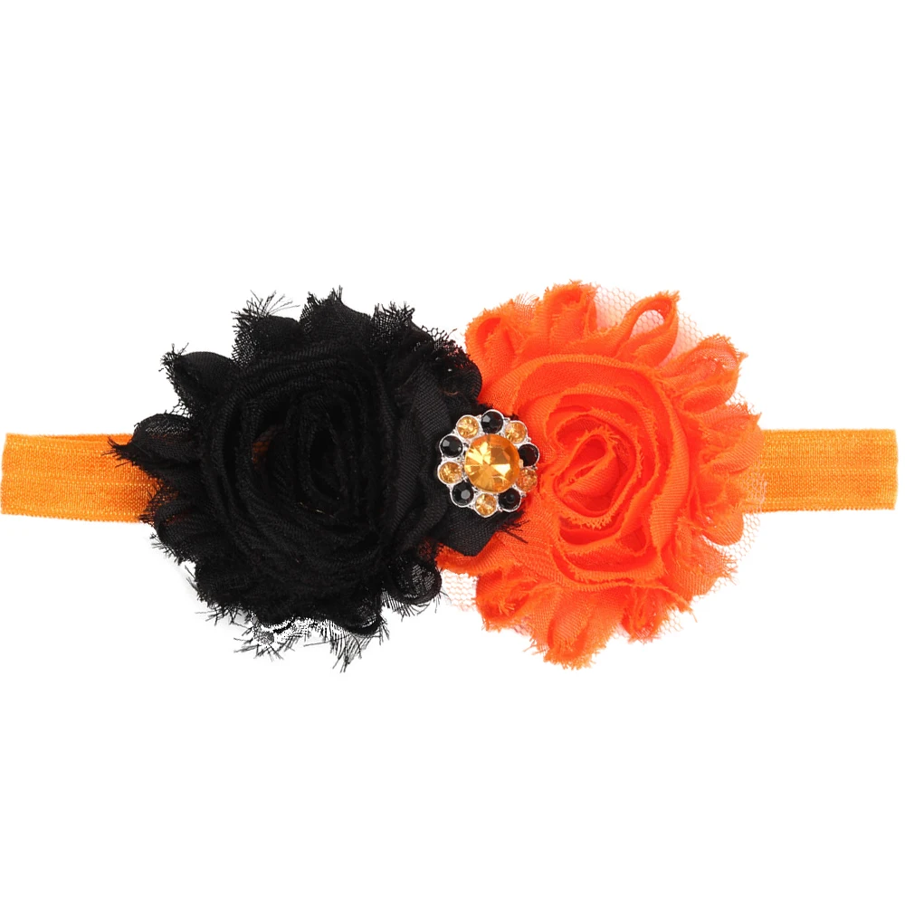 Головная повязка с тыквой головная для новорожденных девочек волос на Хэллоуин