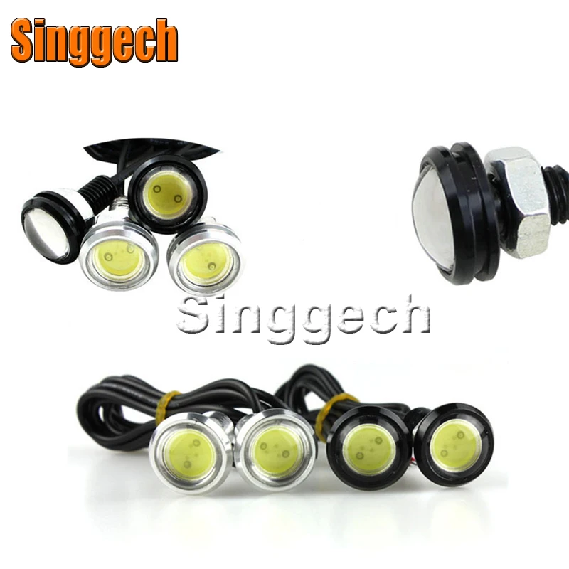 2X автомобиля 18 мм орлиный глаз светильник 12V DIY DRL для Honda Civic 2006 2011 Accord Fit CRV