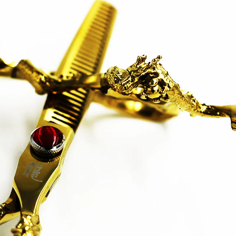 6 дюймов Профессиональные Парикмахерские ножницы набор резки + филировочные