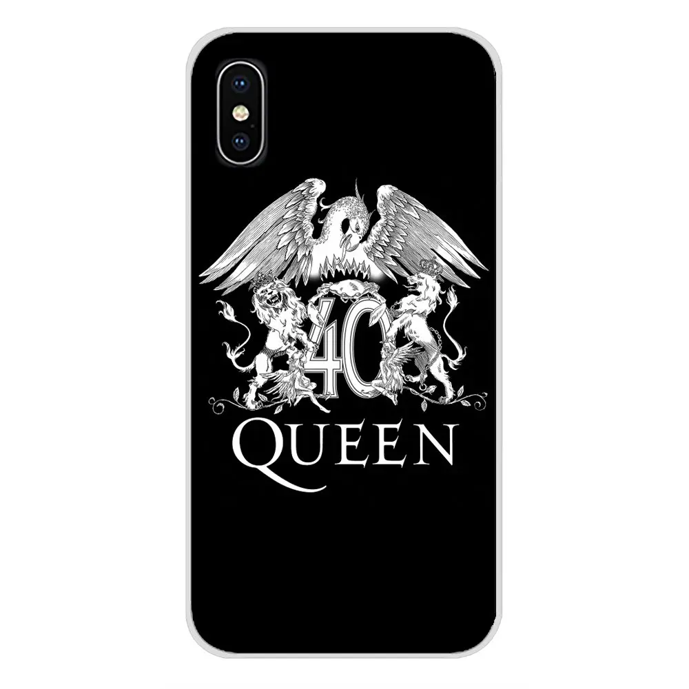 Мягкие чехлы из ТПУ queen ii Legend Queen Rock Bands для Sony Xperia Z Z1 Z2 Z3 Z5 compact M2 M4 M5 C4 E3 T3 XA Huawei Mate 7 8