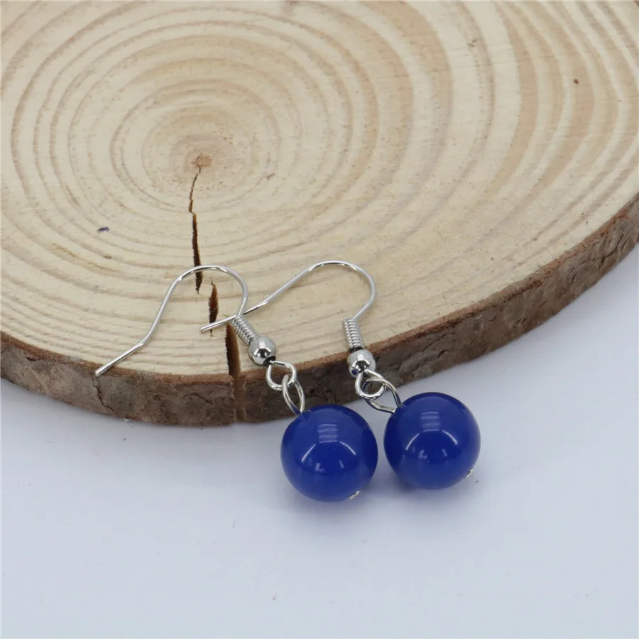 Женский набор украшений колье + браслет серьги ушанка 18 дюймов 10 мм | Украшения и