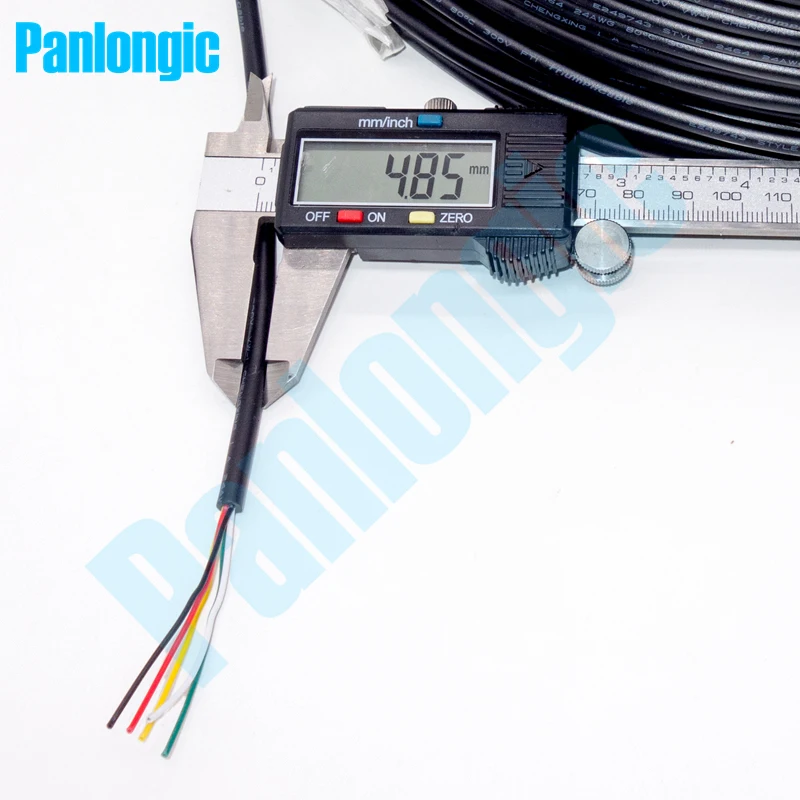 Panlongic 5 метров UL 2464 5C 24AWG ПВХ многожильный провод луженая медная проволока