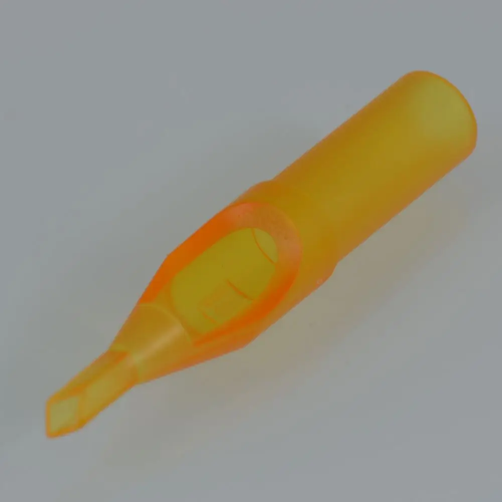 50 шт./кор. одноразовые открытым прозрачный Насадки для татуировок плоский