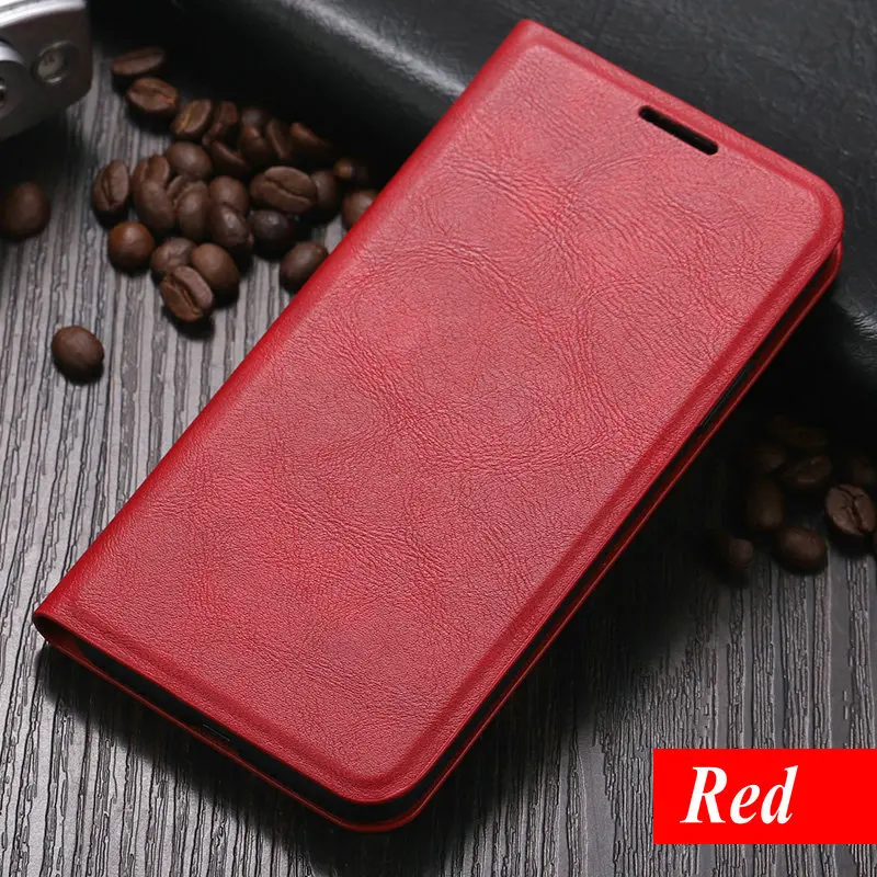 Red Чехол Mobfone для Xiaomi Redmi K20/K20 Pro, кожаный чехол, закрывающийся на магните чехол-подставка для Redmi 6 6A, кошелек-книжка - Цвет: Red