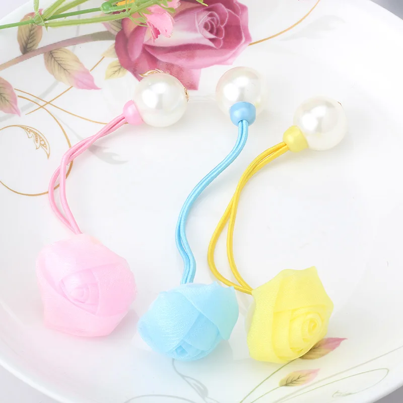 Резинка для волос с имитацией жемчуга CM MISM 2020 милая резинка двойной головкой