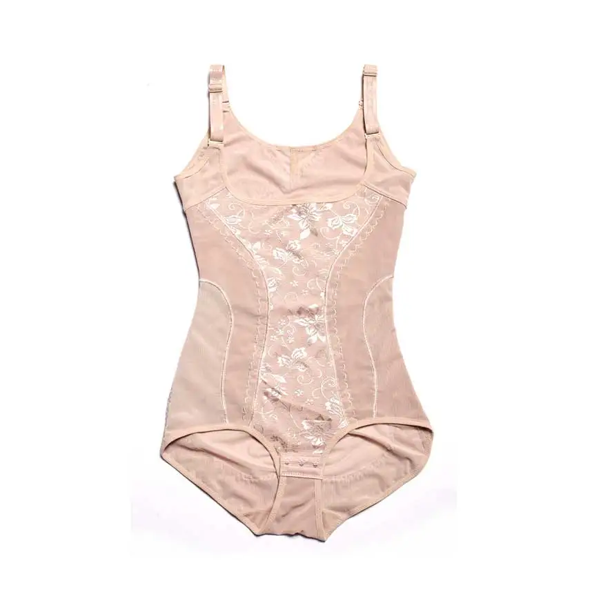 Beige Горячая Распродажа дизайн женские подтяжки на живот моделирующее белье модный утягтвающий корсет нижнее белье черный бежевый плюс размер - Цвет: Beige