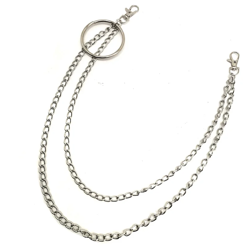 Большие Кольца Подвеска Брелок рок повседневные брюки хипстер брелки джинсовые