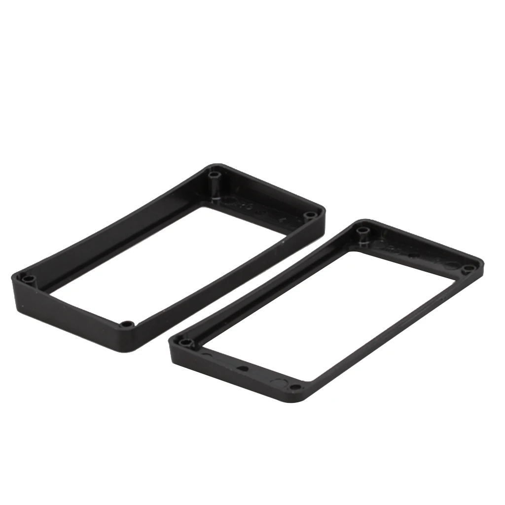 

Black Curved Humbucker Pickup Mounting Rings for Electric Guitar