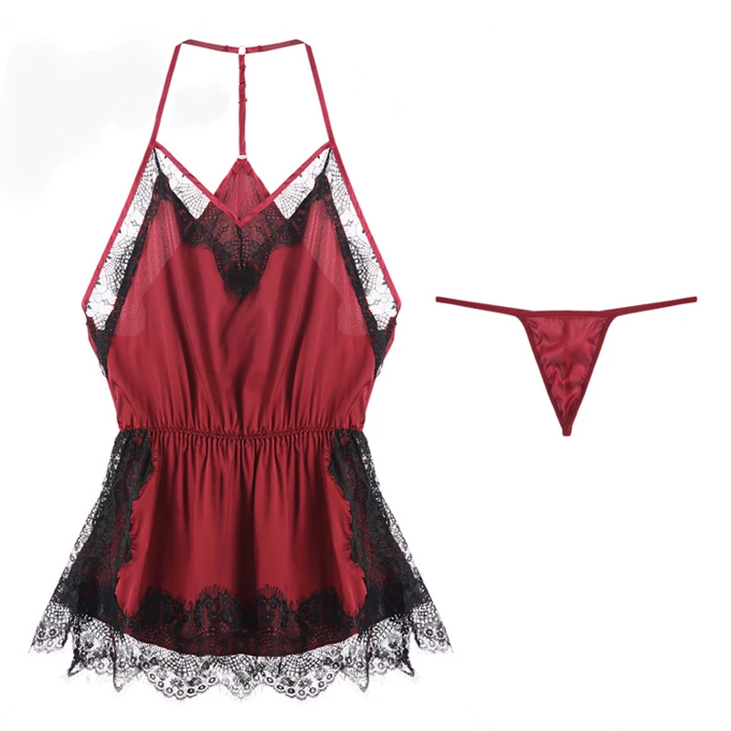 Сексуальное женское нижнее белье yhotmeng на бретельках с V-образным вырезом и
