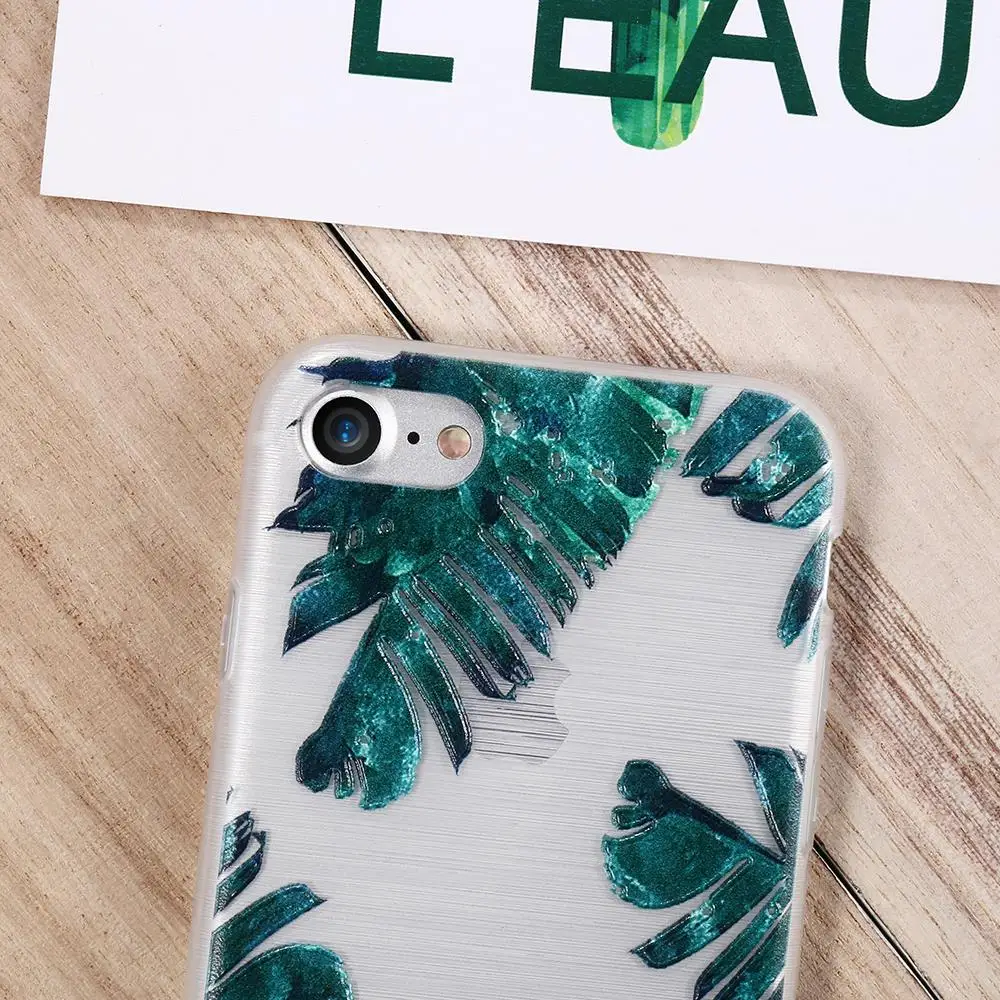 Рисунком Чехол для iPhone 5 5S SE X 10 6 6S 7 8 plus задняя крышка мягкая TPU рисунком В виде