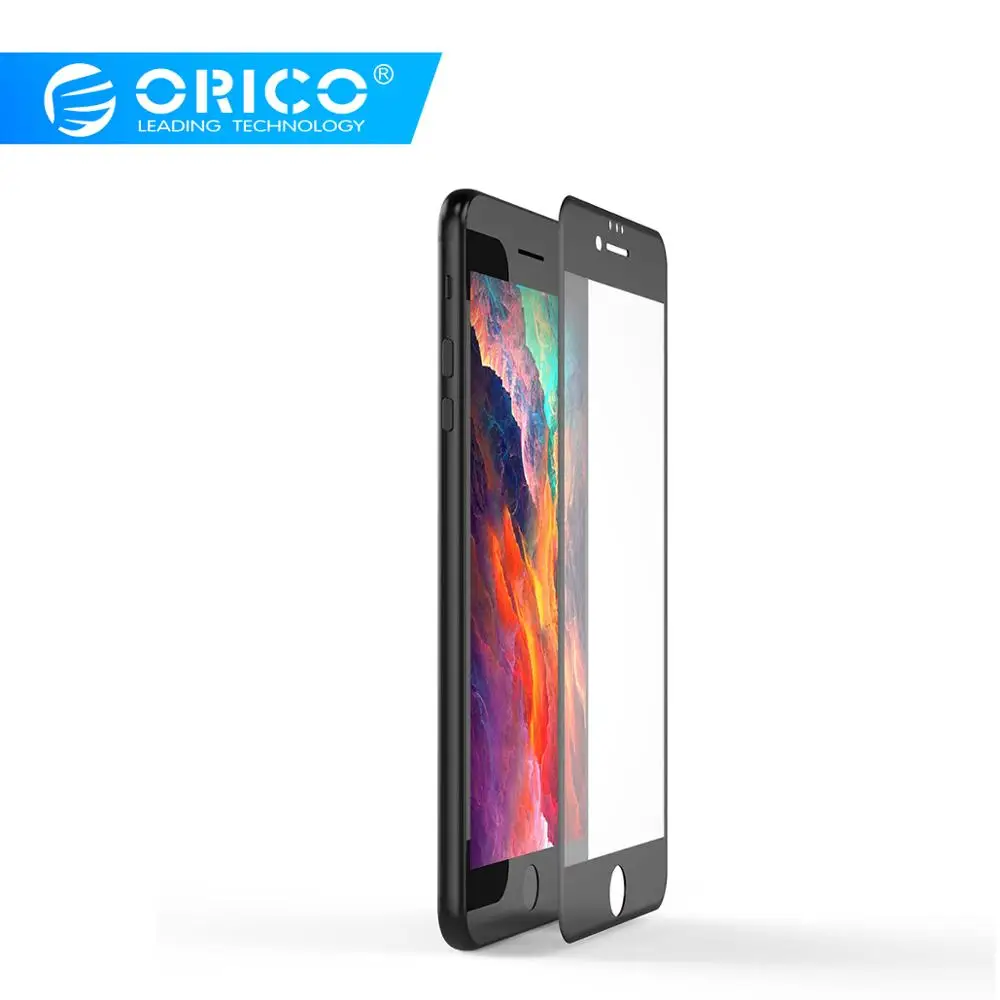 ORICO 3D полное покрытие закаленное стекло протектор экрана для iphone 6 6S 7 8 на 6plus Plus