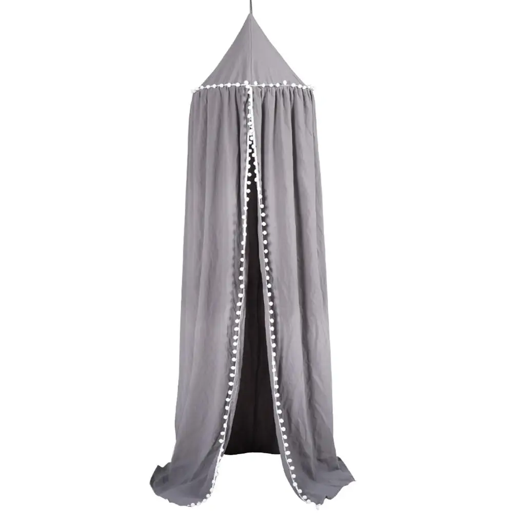 Детская кровать для принцессы детская круглая купольная комната Игровая палатка