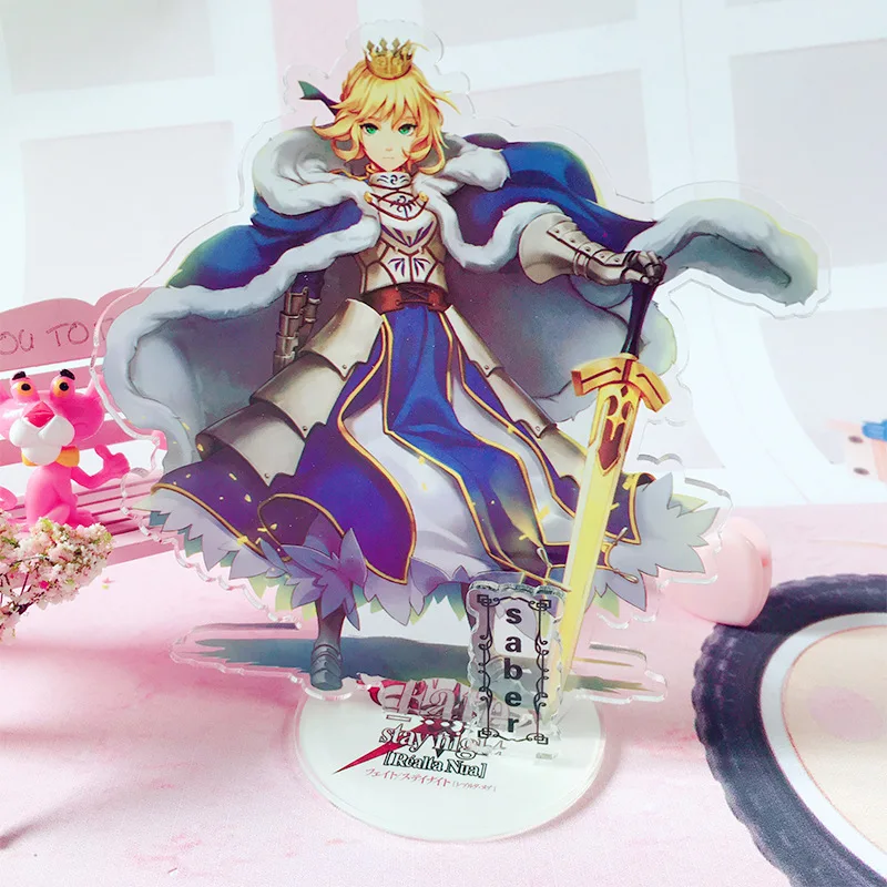 Судьба большой заказ FGO Saber Altria Pendragon Жанна фигурка на акриловой подставке