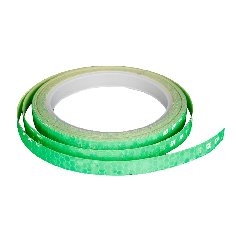 NEW MTB Cycling Wheel Rim Light Reflective Sticker Adhesive Warning Stripe Decal | Спорт и развлечения
