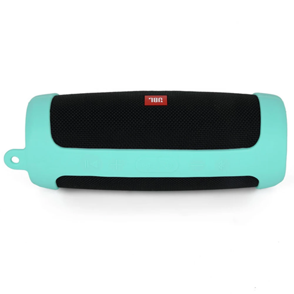 Мягкий силиконовый чехол противоударный чехол с карабином для JBL Charge 4 беспроводной Bluetooth динамик