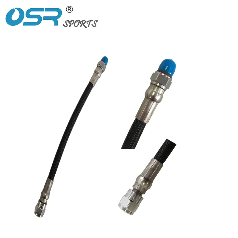 Регулятор для дайвинга инструмент высокого давления шланг с оплеткой HP датчик 1-я