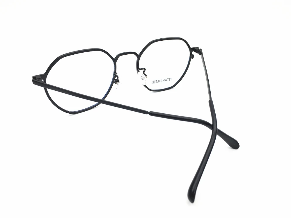 Нестандартный дизайн титана с ацетатной оправой Модные мужские очки светильник