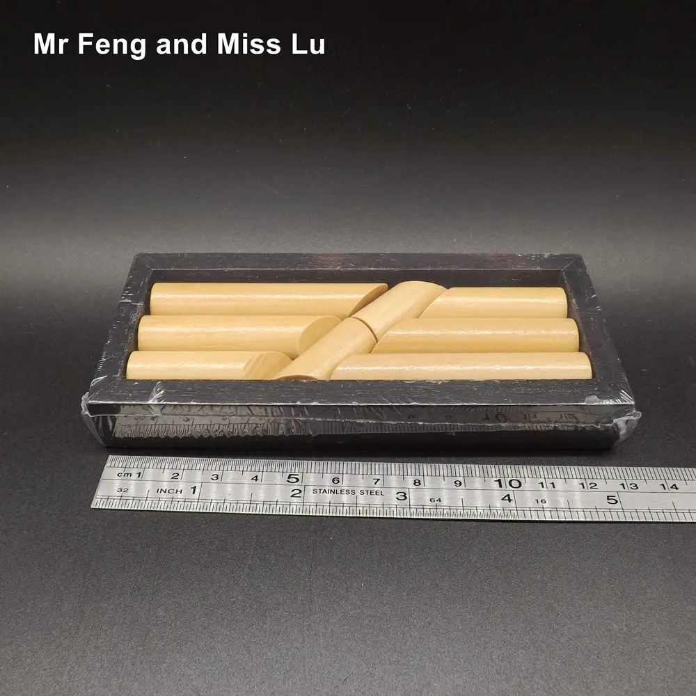 Восемь блоков палочек Волшебная коробка деревянная забавная игра иммортный