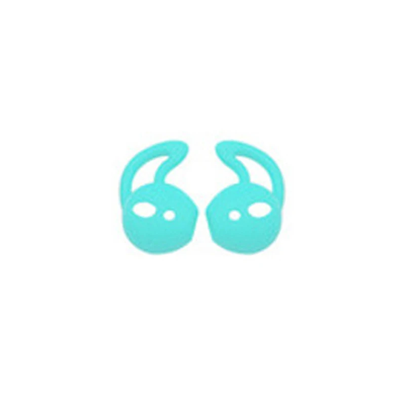 Eartips-green Аксессуары для наушников, наушники-вкладыши, колпачки для Apple Airpods, Earpods, чехол, анти-потеря, держатель для Airpods TWS, i12 i9s, i30, i10, i7s - Цвет: Eartips-green